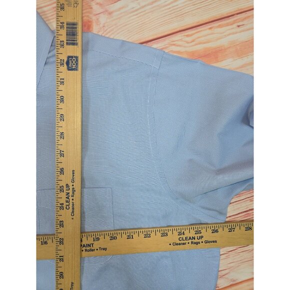 Brooks Brothers Regent Fit Non-Iron Blue Dress Shirt 18-34 XXL - Picture 6 of 6